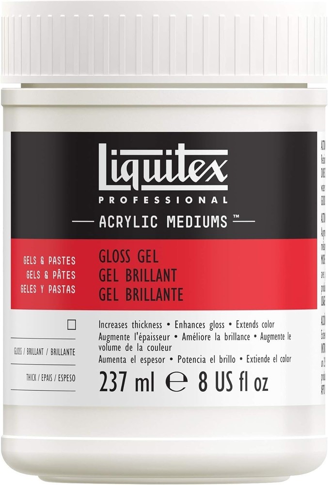 Professional Gloss Gel Medium, 237ml 8-oz