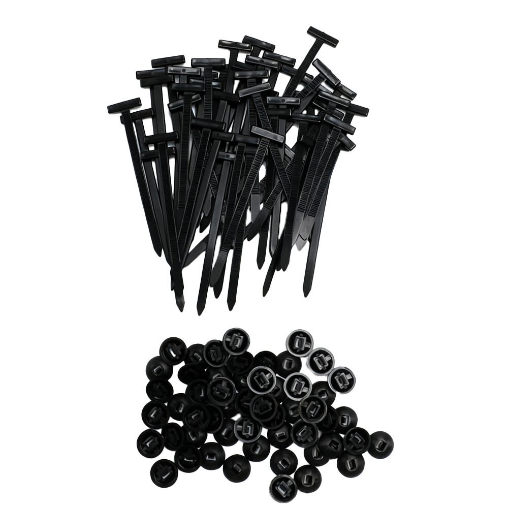 Heavy Duty Universal Cable Tie 300Pcs Nylon Self-Locking Zip Holder