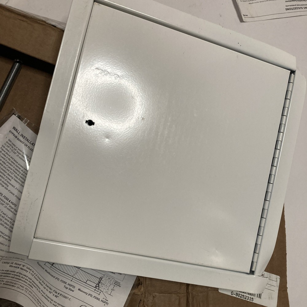 Intertek Access Frame Access Door Fire Door Assembly 01912 10"x10"x2.5"