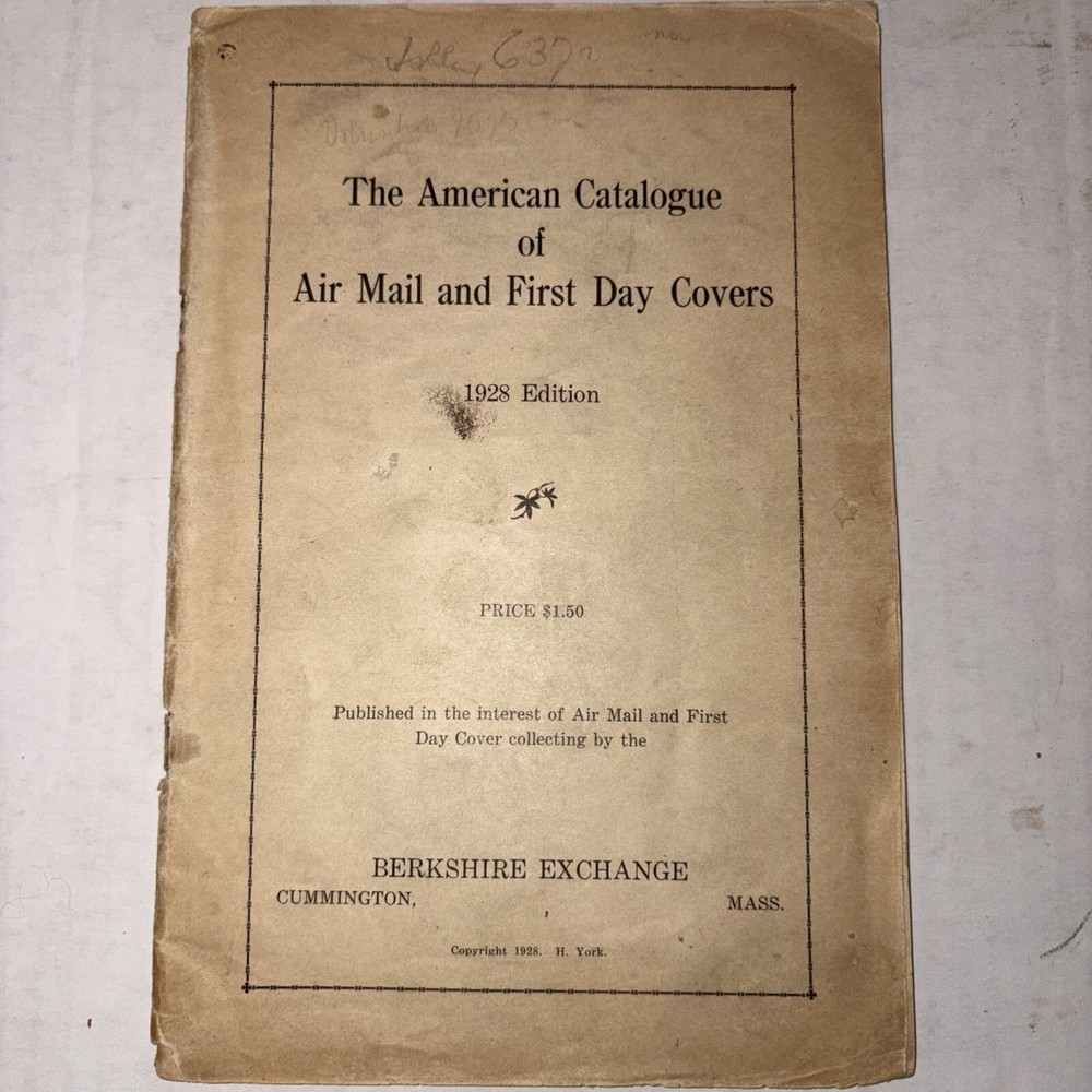 The American catalogue of air mail and first day covers 1928 edition