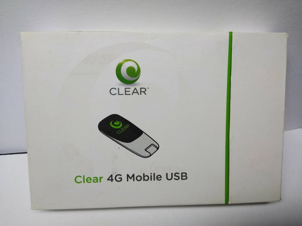 CLEAR 4G Wireless Router WiFi Mobile Modem USB Dongle - NEEDS PROGRAMMING