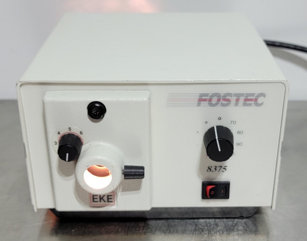 Fostec 8375 EKE Type 8320 Fiber Optic Light Source