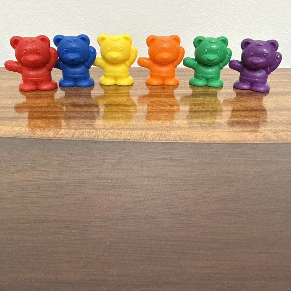 Didax Teddy Bear Counters 96 Pc 3 Sizes Sorting Math Manipulatives Set