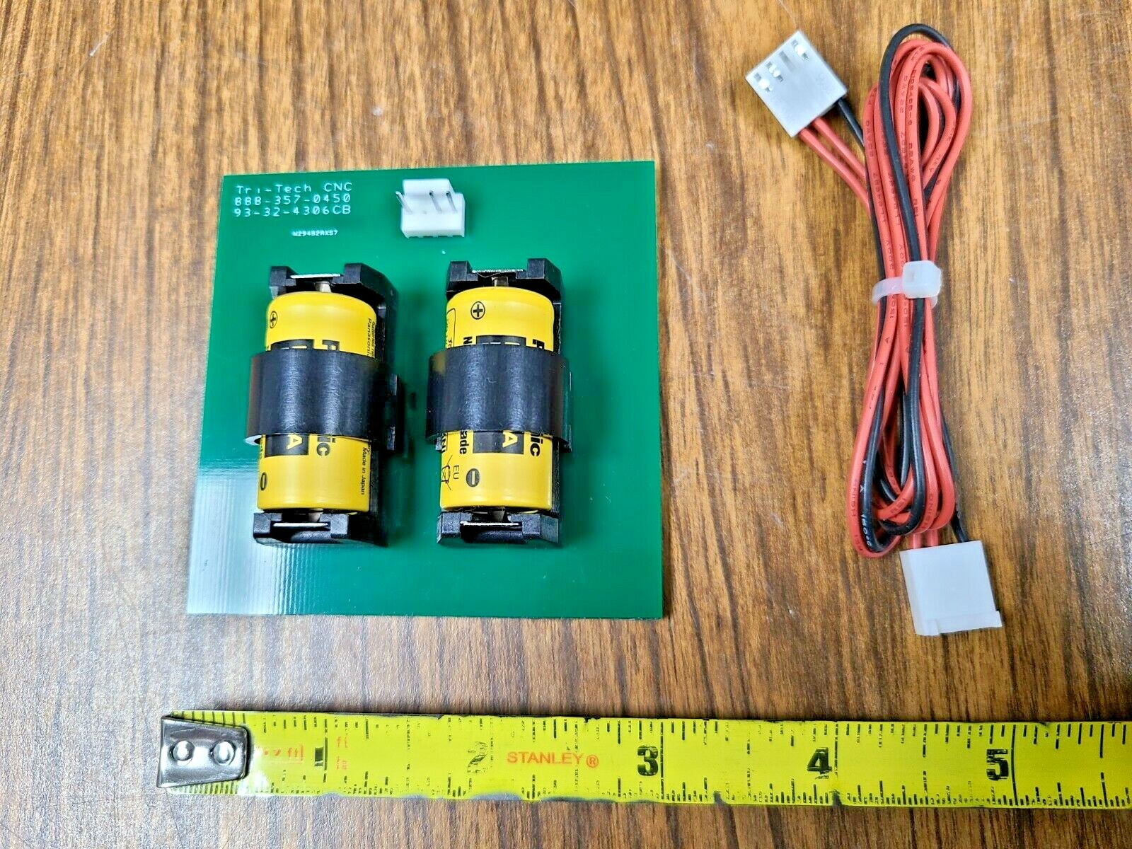 CONTROL BATTERY BACKUP KIT as Compared to Haas® PN# 93-32-4306 with Batteries