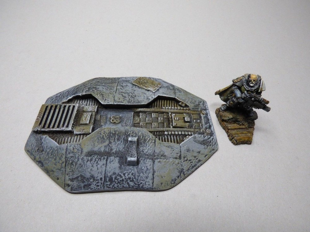 TERRAIN SCENERY GEO DRILLING WARHAMMER 40K INFINITY WARMACHINE