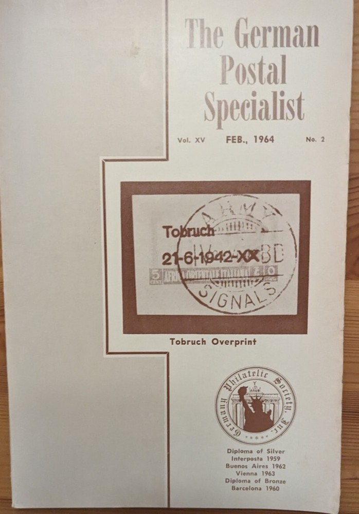 7 Vintage Issues 1964 German Post Specialist Newsletters POW Camps Himmler Stamp