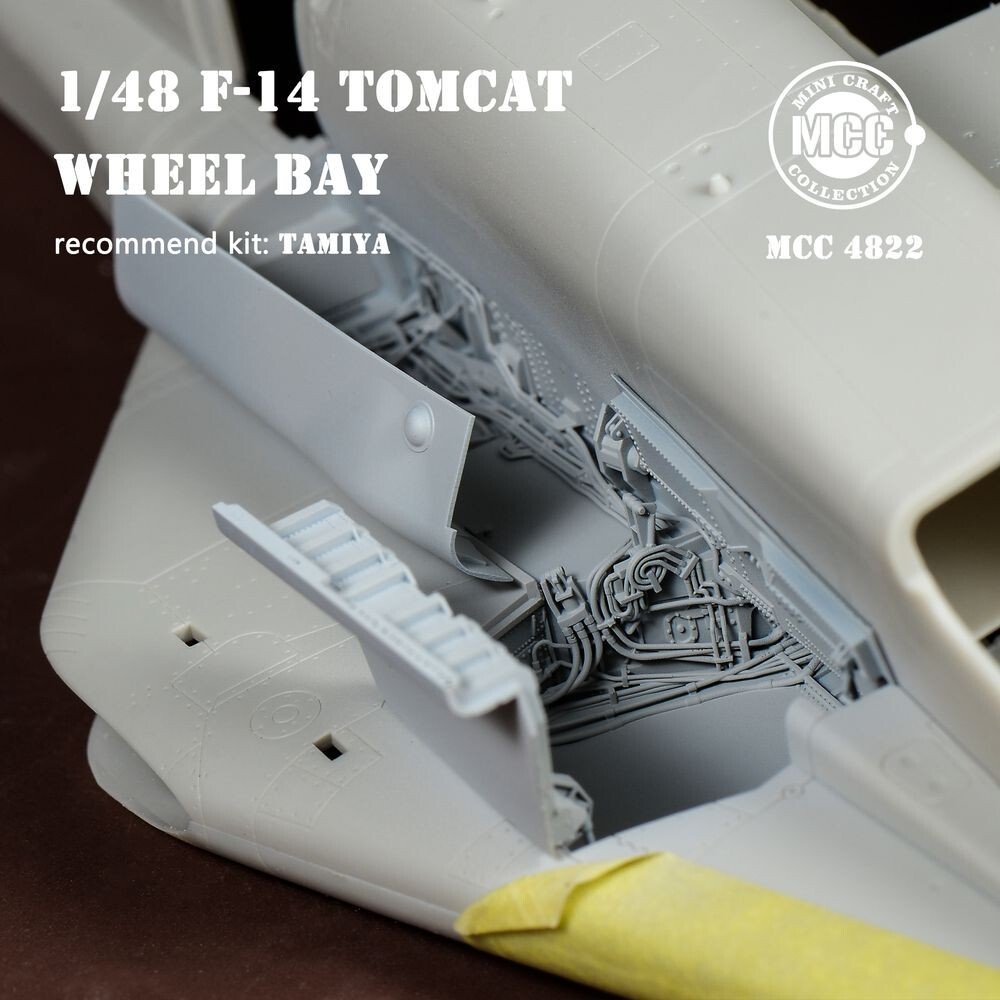 MCC 4822 1/48 F-14Tomcat Wheel Bay for TAMIYA