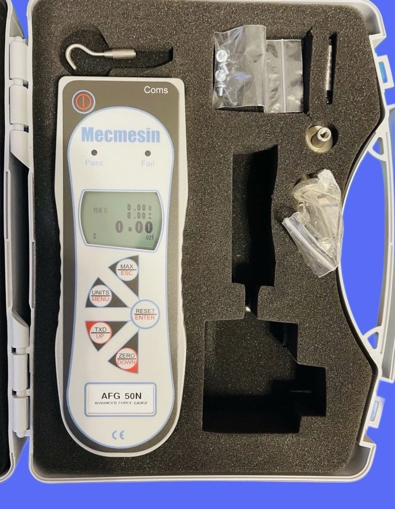 Mecmesin MultiTest-dV Motorized Force Tester, 2.5 kN w/ Mecmesin AFG 50N