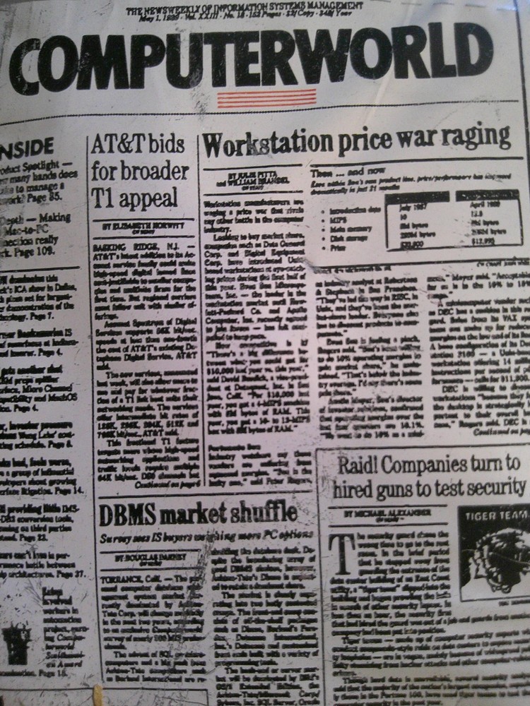 1989 COMPUTERWORLD Direct Response Cards Deck - New, unopened