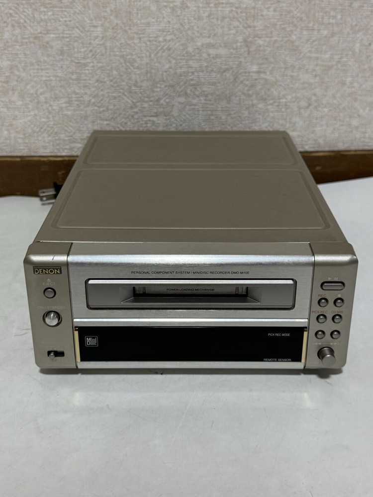 DENON DMD-M10E MiniDisc Deck MD Player Tested