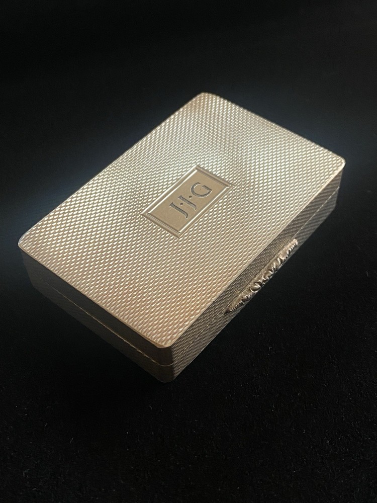 Rare Gallagher Sterling Silver Engine Turned Box by Peter John Doherty 2001