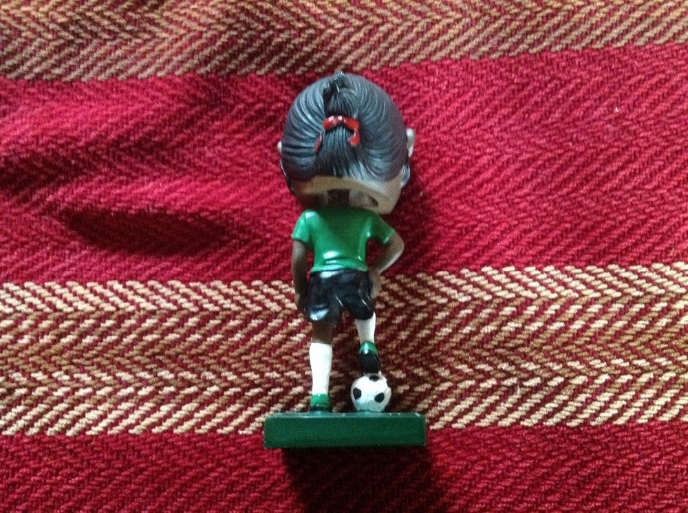 Soccer Player Bobblehead With Foto Face
