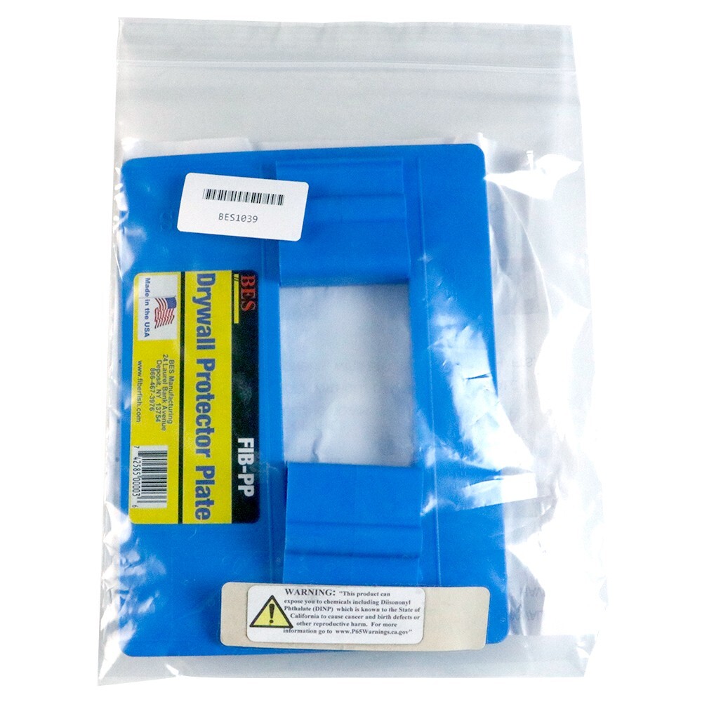 B.E.S. FIB-PP Drywall Protector Plate