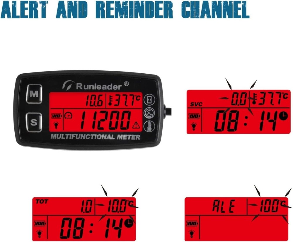Wireless Hour Meter for Outdoor Equipment