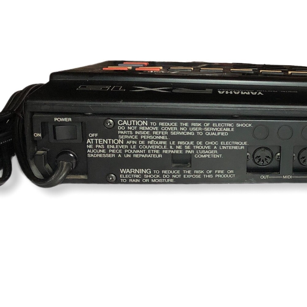 Yamaha RX15 Digital Rhythm Programmer Programmable Drum Machine Vintage