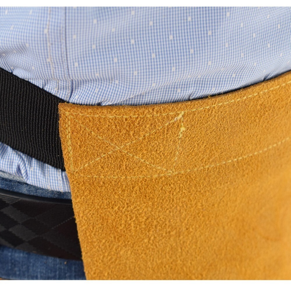 Fire Resistant-Chaps Adjustable Welding-Chaps Adjustable Buttons Cut Resistant