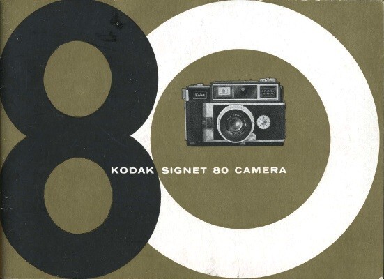 Kodak Signet 80 Camera Instruction Manual