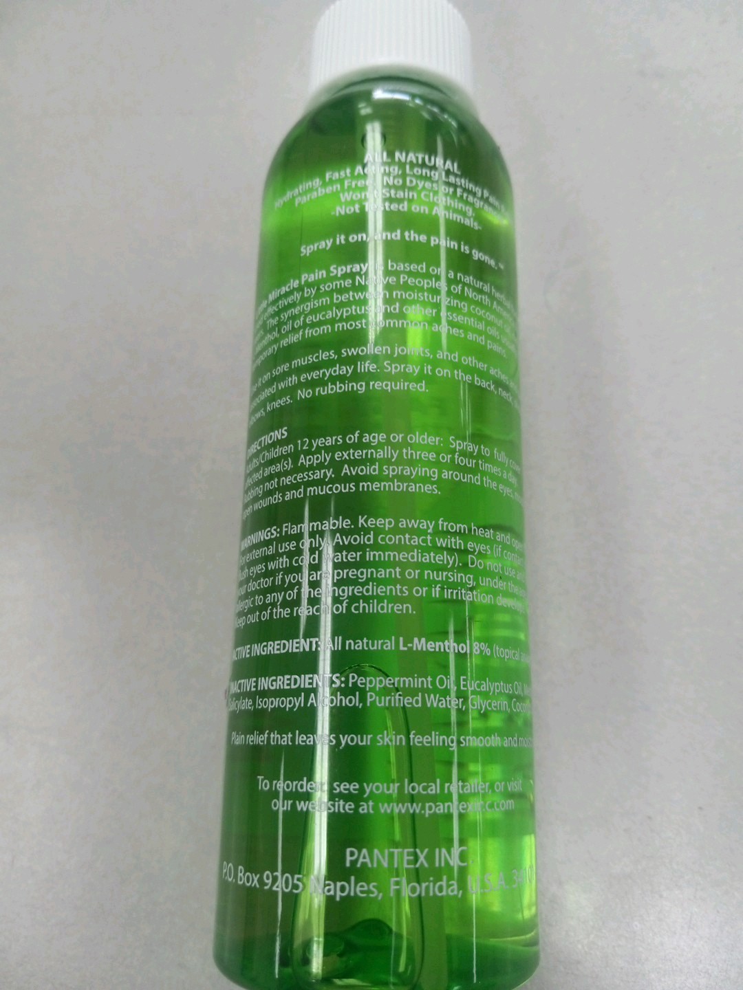 Little Miracle Pain Spray- Faster Pain Relief