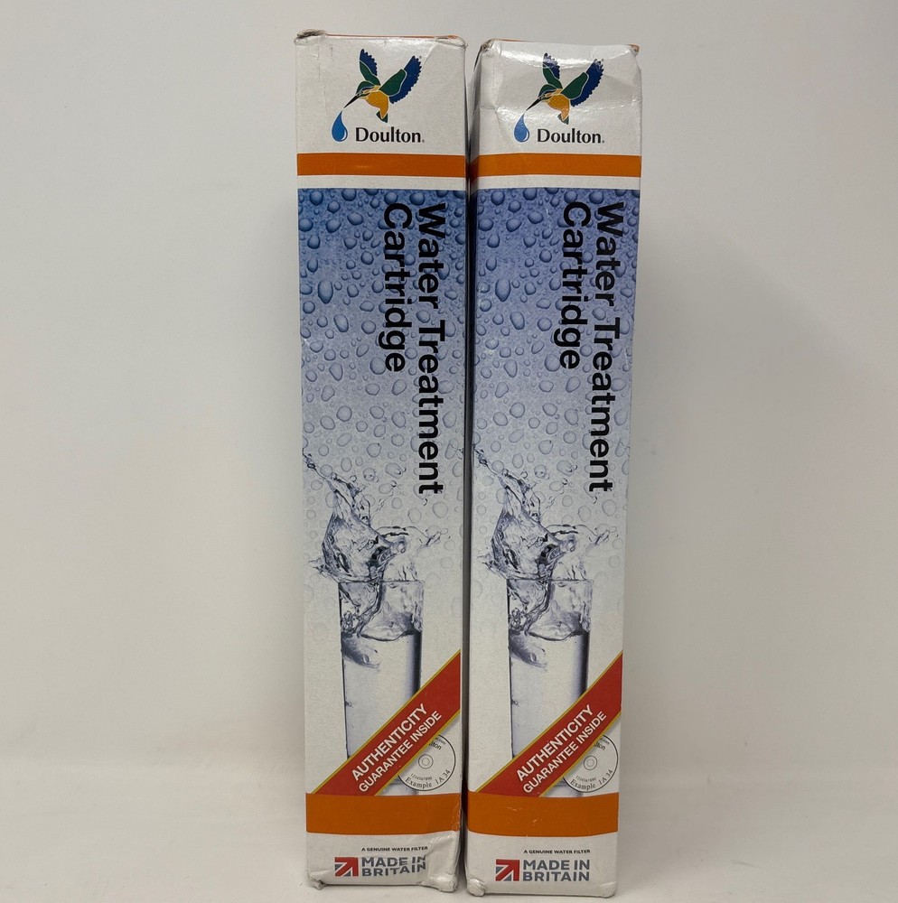 Doulton 10in Ceramic Filter Candles BSP Thread White 2-Pack