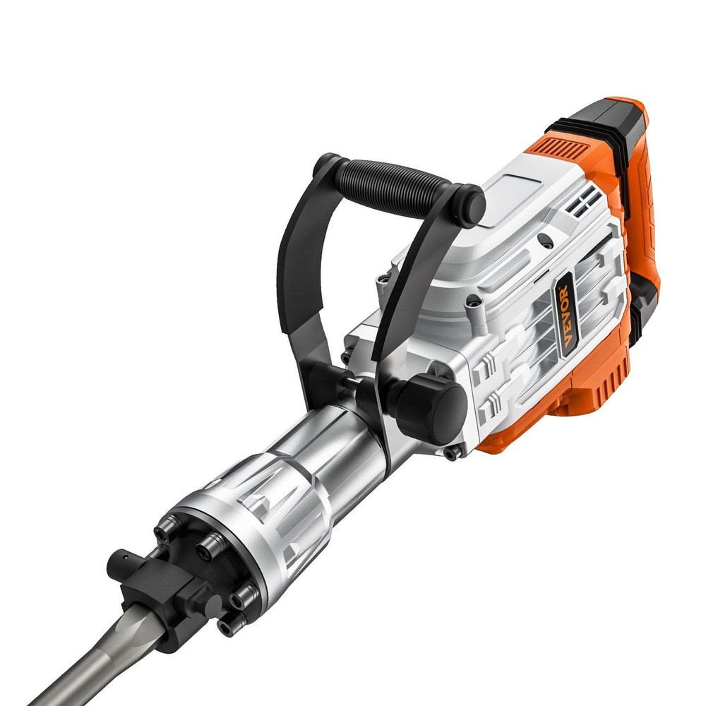 3500W Electric Power Hammer for Demolition, Includes 2 Chisel Bits
