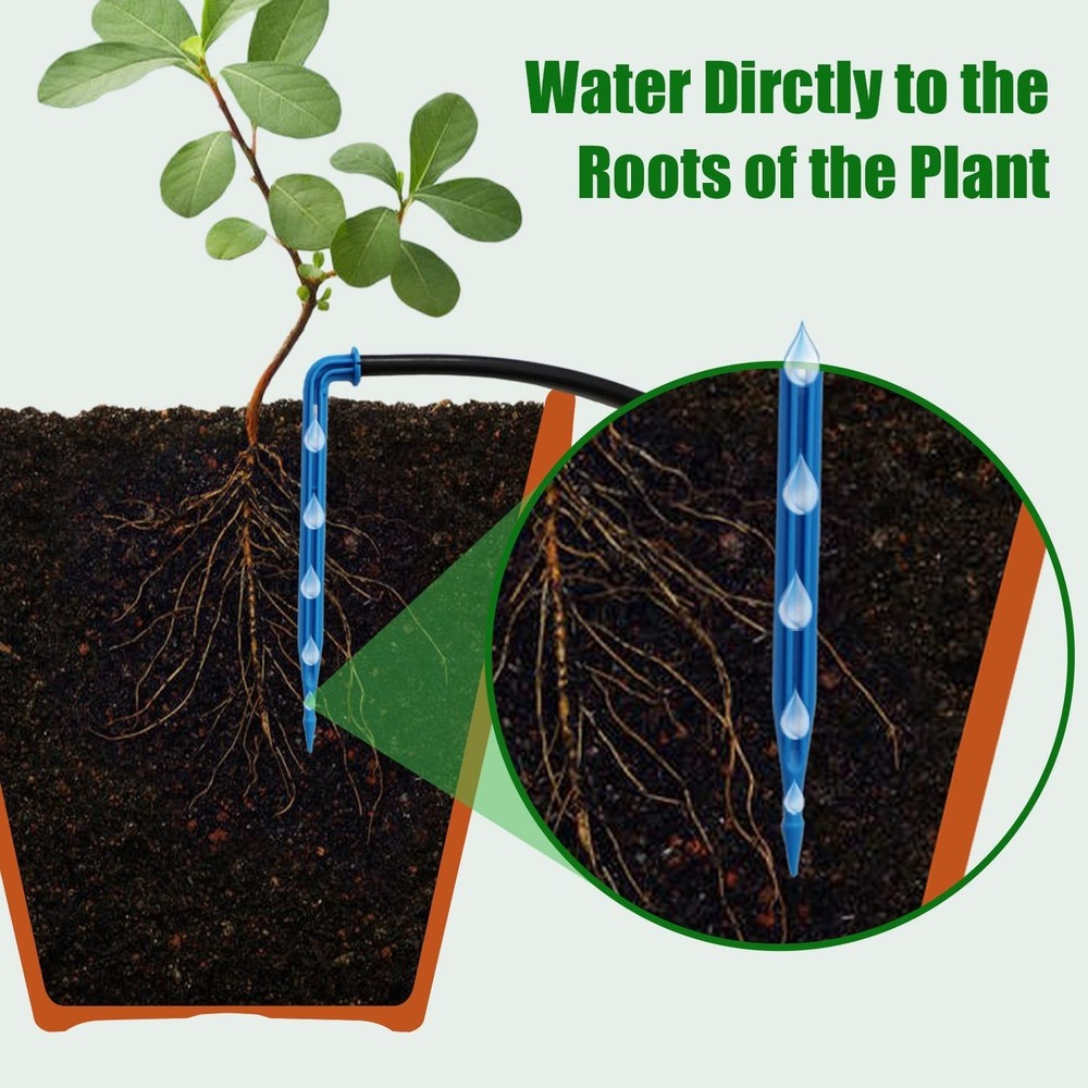 Eco-Friendly Solar Automatic Drip Irrigation System - Supports 30 Pots, 12 Modes