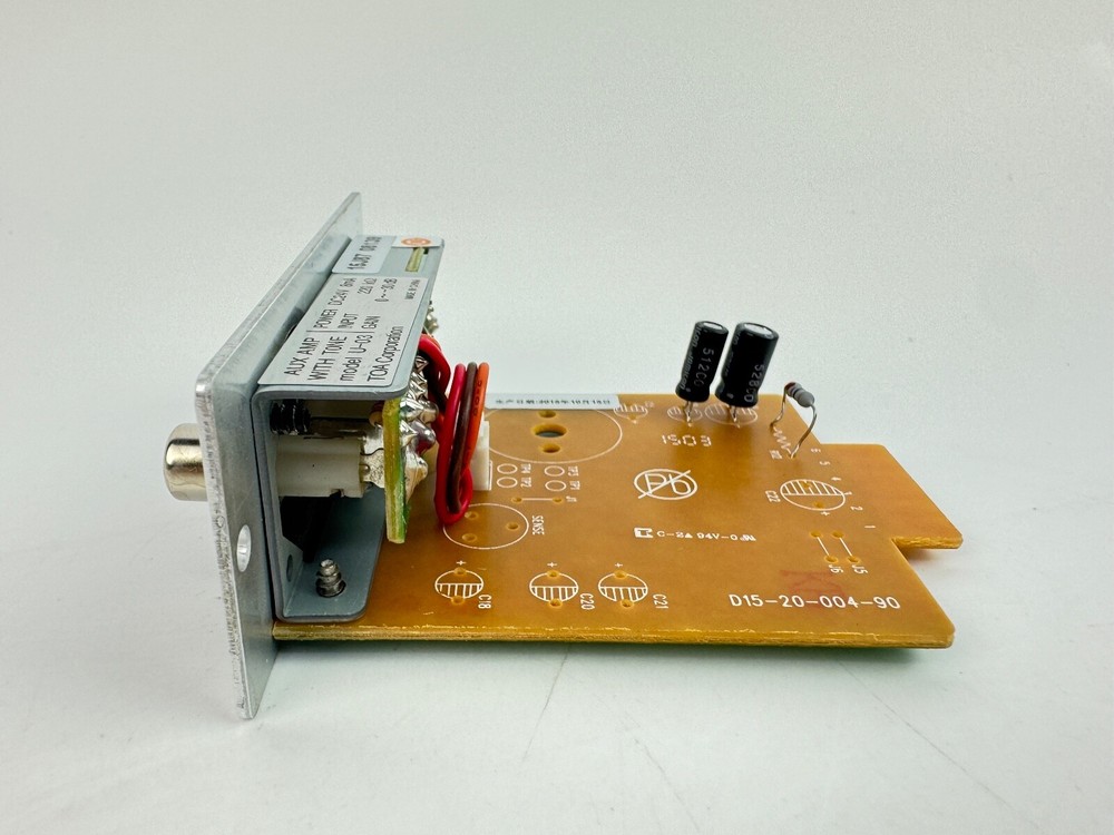 TOA Electronics U-03R Unbalanced Line Input Lo/Hi Cut Filter Module *NEW OPENED