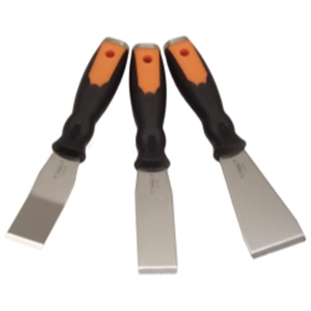 VIM Tools 3-Piece Stainless Steel Scraper Set