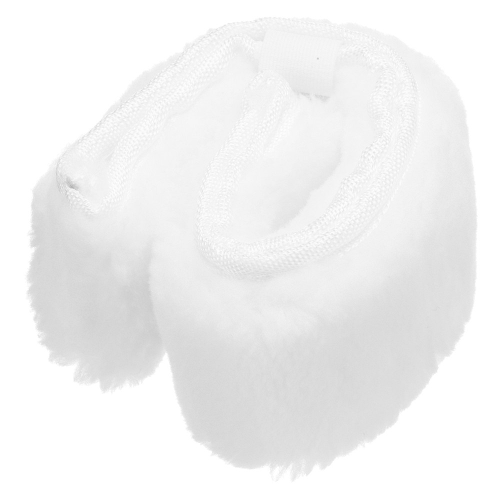 Microfiber Window Scrubber Replacement Head 9.84" White