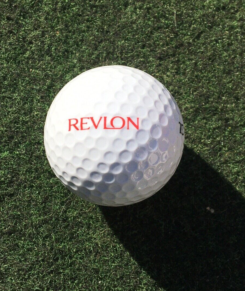 Revlon Logo Golf Ball 3-pack