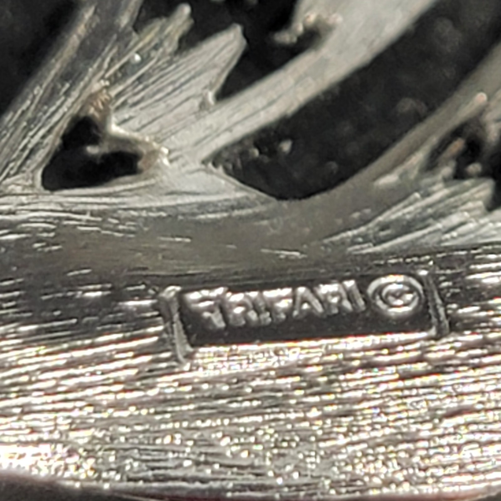 Vintage Brooch Lot Silver Tone Trifari Monet Sarah Coventry