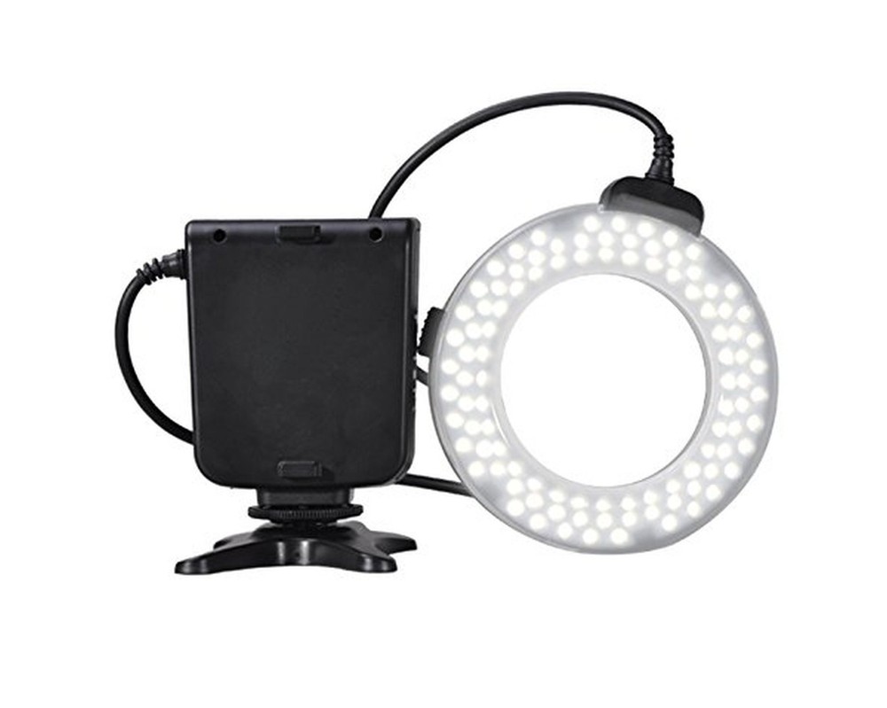 Dual Macro LED Ring Light/Flash Compatible with Nikon D7200 (Applicable for A...
