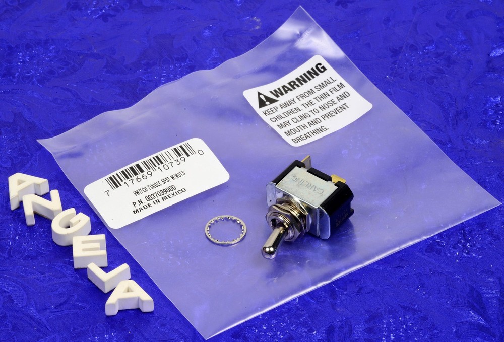 Fender Carling Amplifier Amp SPST Toggle Switch, 0037039049