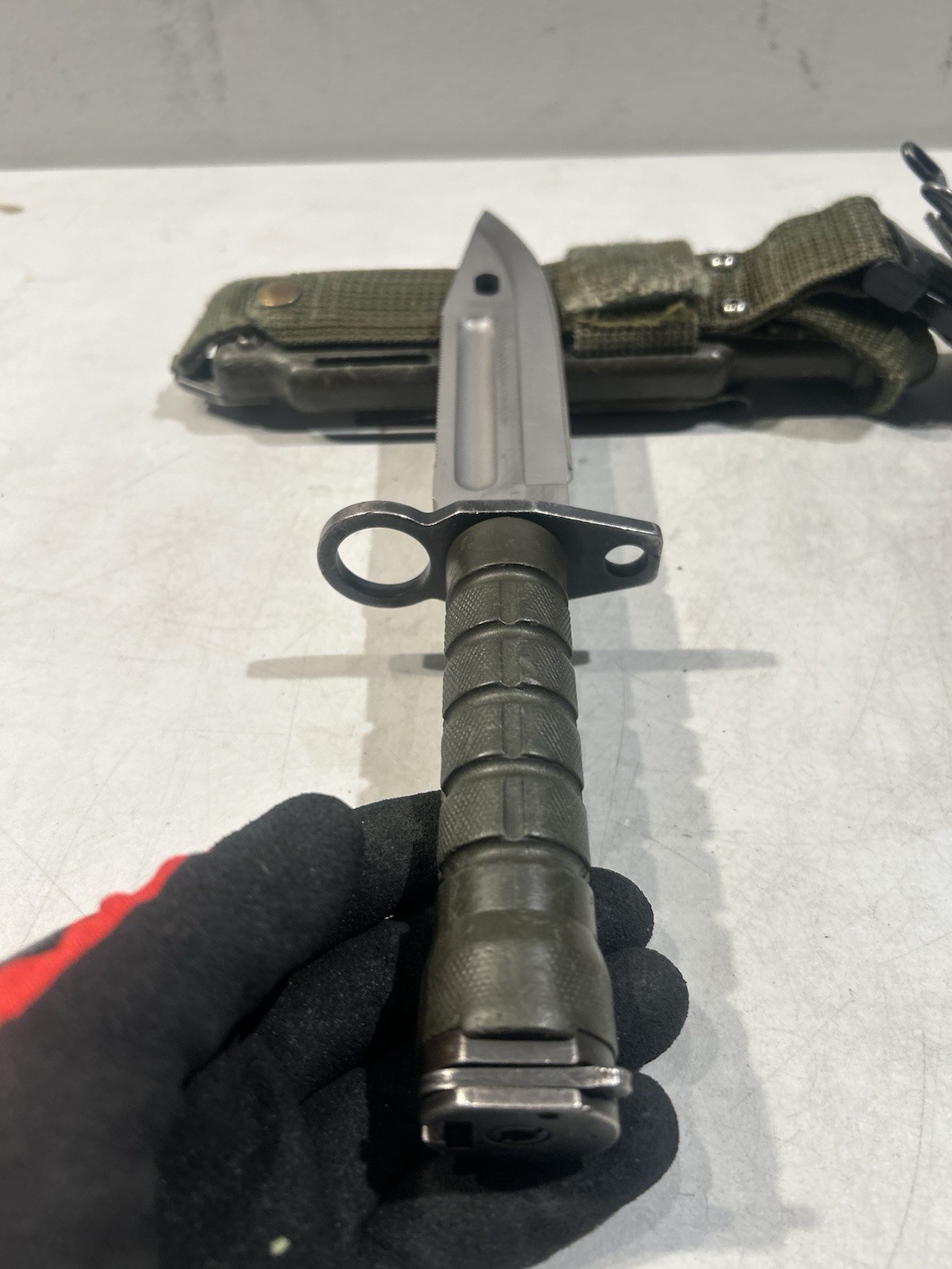 PHROBIS III Military Fixed Blade with Scabbard Case Sheath #40