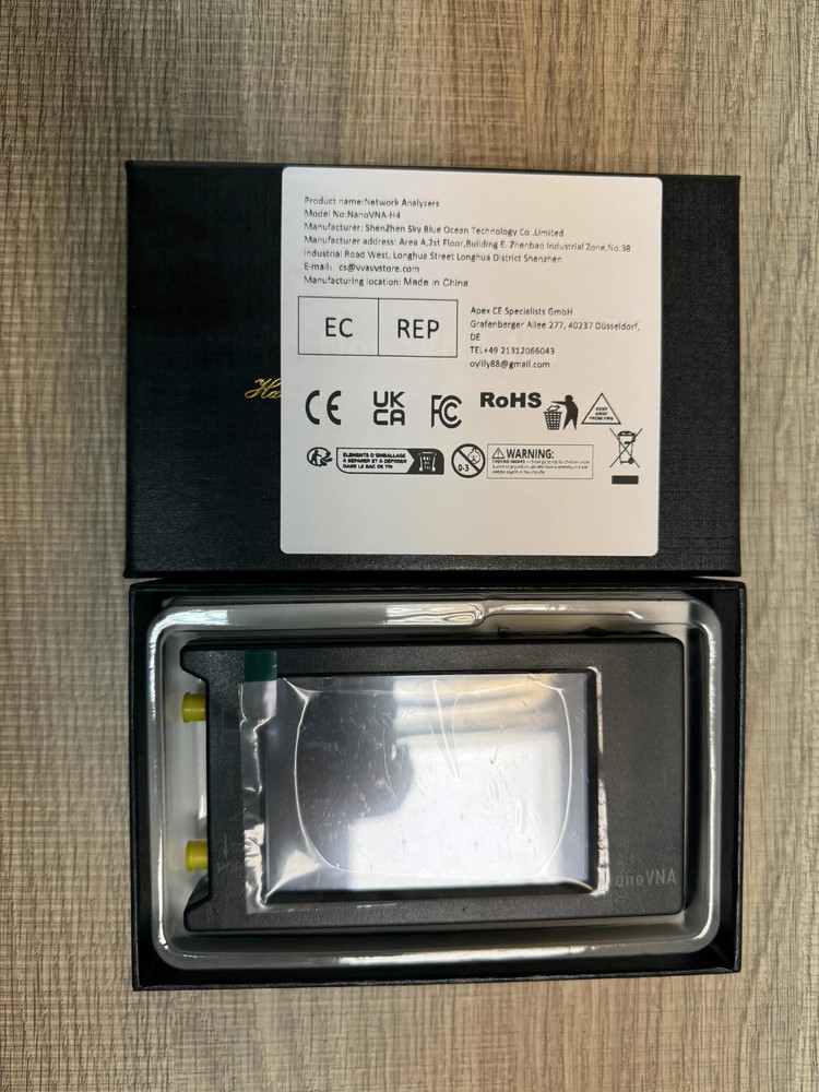 50KHz-3Ghz Network Analyzer 4.3inch LCD display Touch Screen Antenna Short Wave