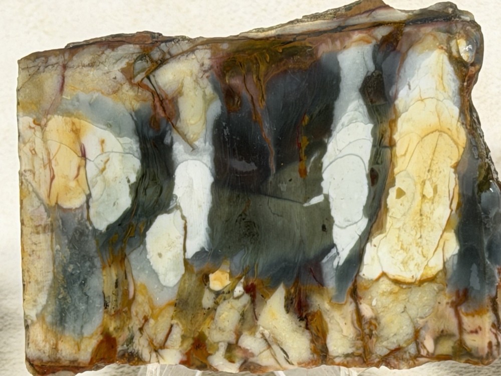 Morrisonite Jasper Slab Set, Lot #11