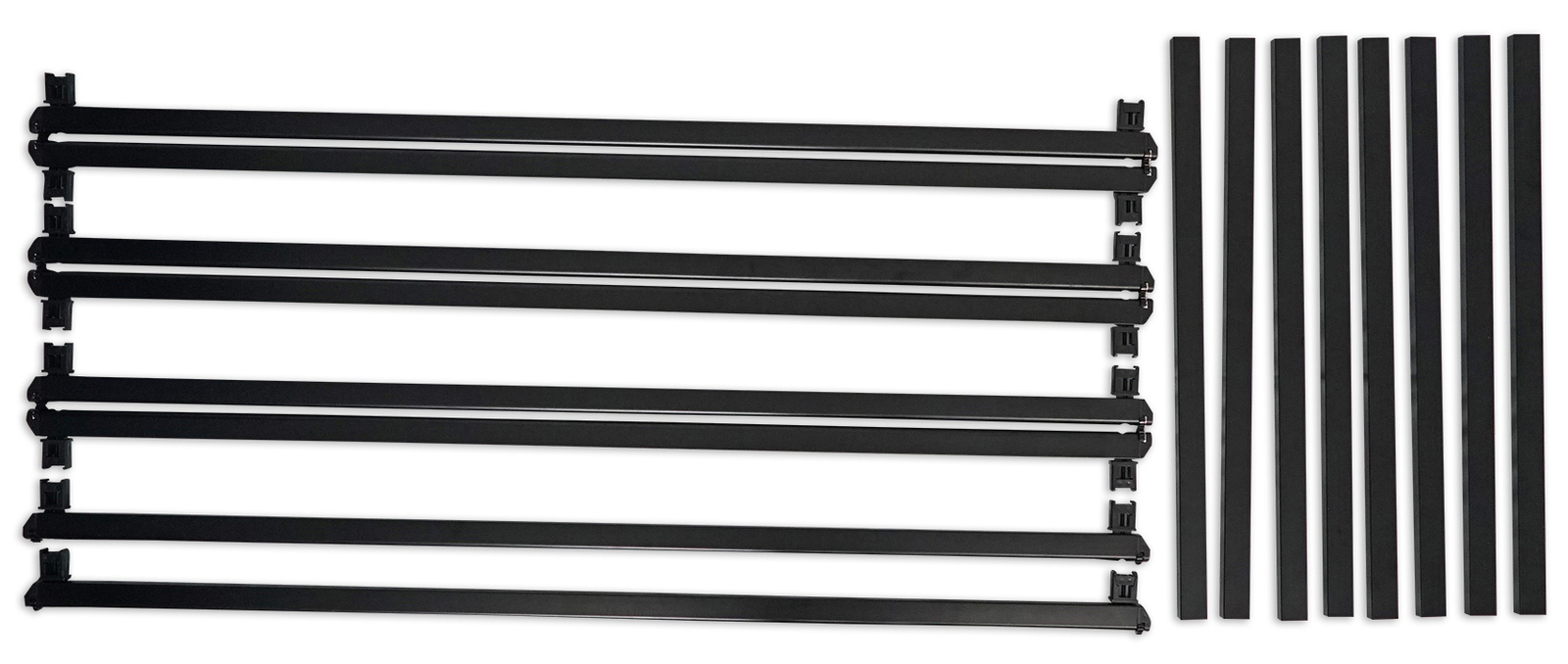 Rockville RFAAC DJ Event Facade Light Weight Metal Frame Booth+Travel Bag+Scrim