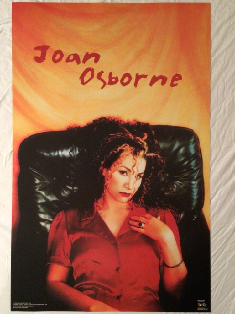 Joan Osborne 1996 Poster Funky New Condition