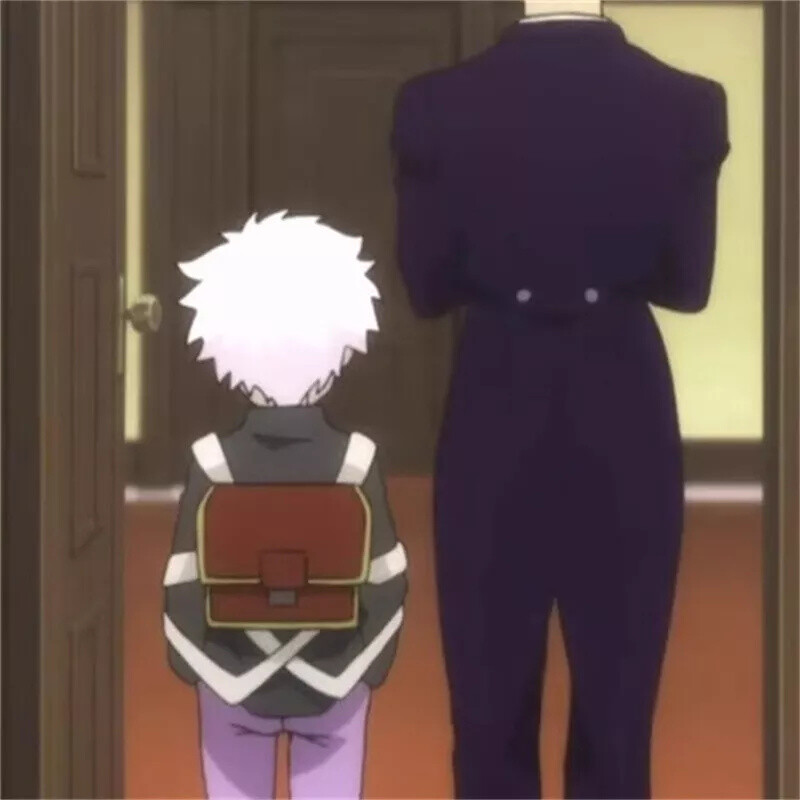 Hunterxhunter Cos Killua Student Adjustable Waterproof Backpack Kids Bags GIFT