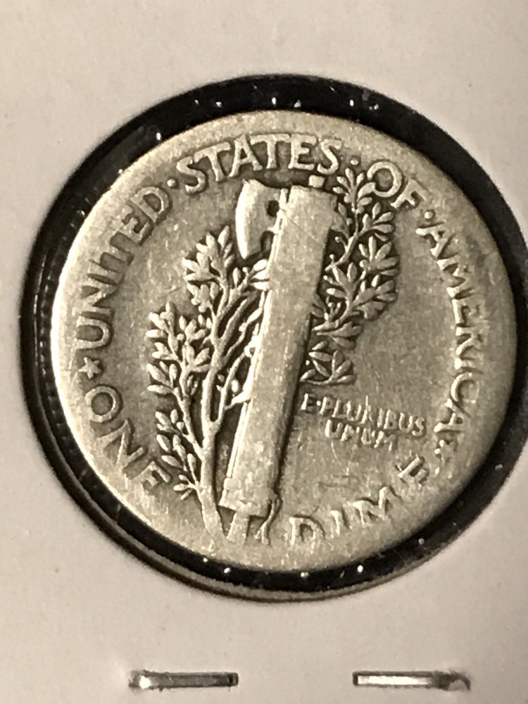 1936 Mercury Dime VG