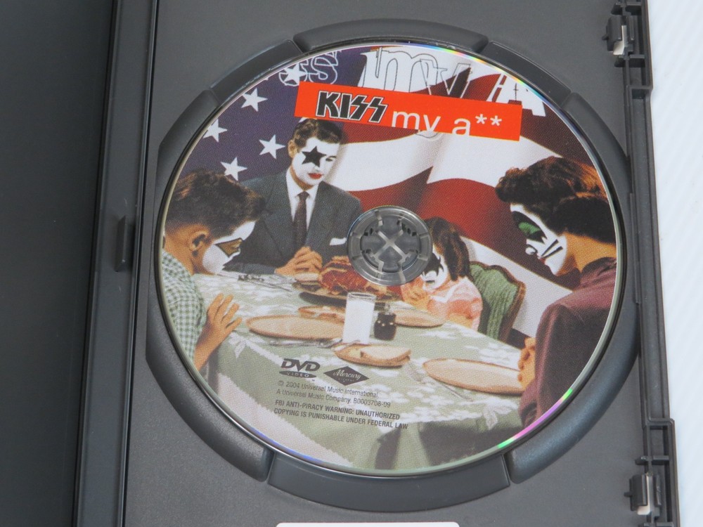 KISS MY A** DVD OFFICIAL 2004 RELEASE