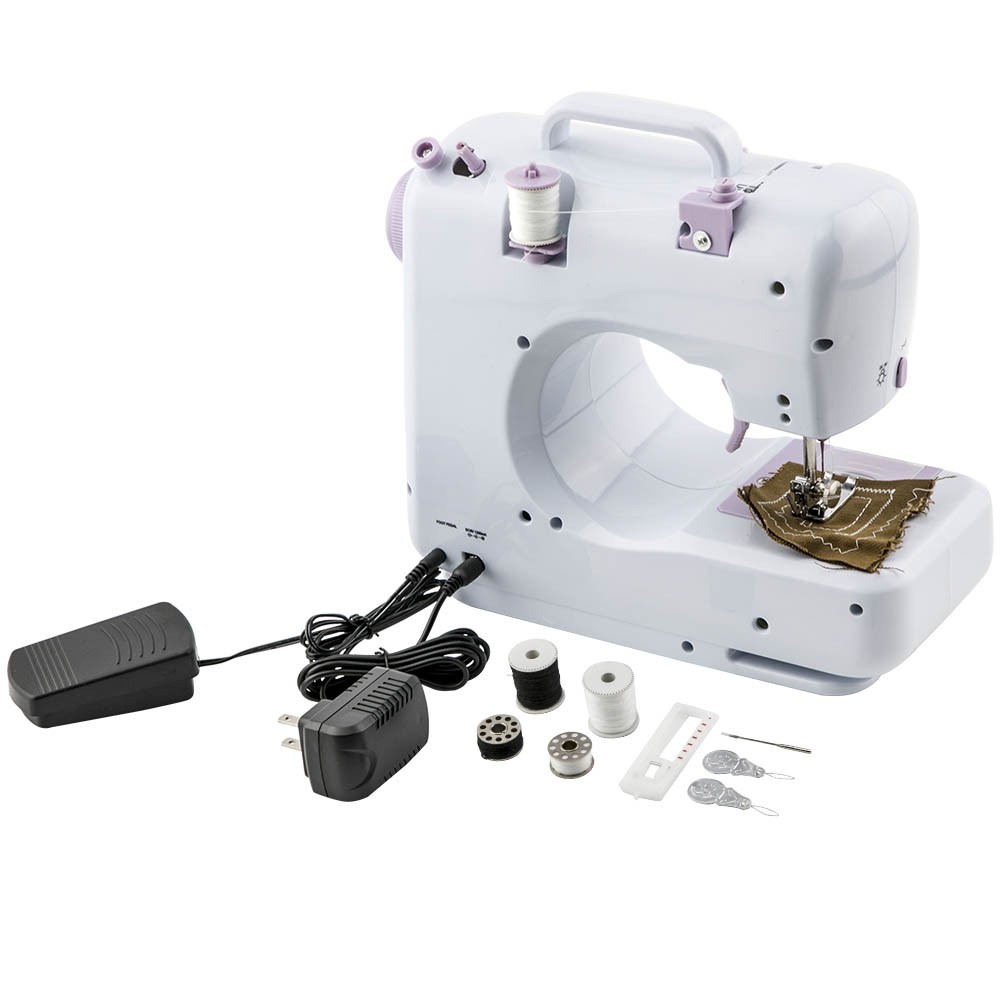 Portable Sewing Mending Machine 12 Built-in Stitches&Double Thread fit Beginner