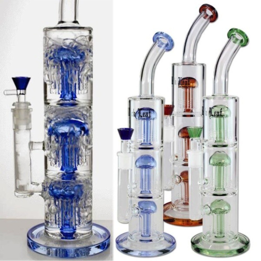 Blind Box Random Style Glass bong Water Pipe recycle rig Smoking Rig Hookah 1pcs