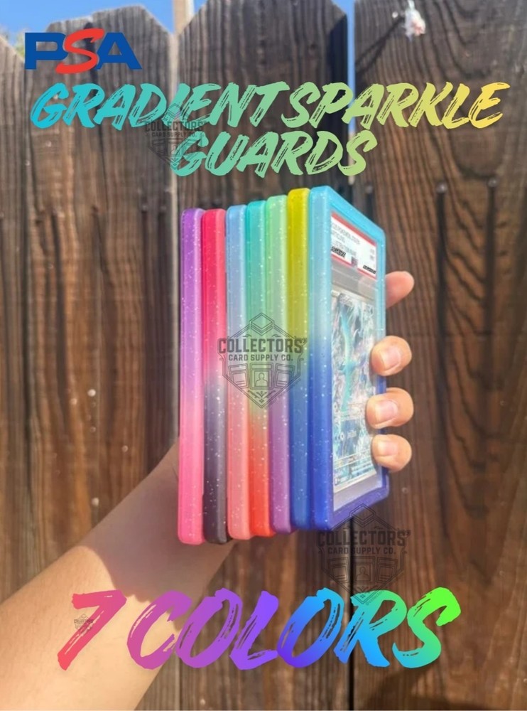 Gradient PSA Graded Card Slab Bumper Guard Protector Skin TPU - 7 Colors