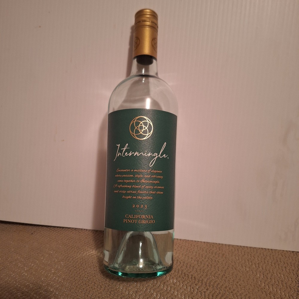 Intermingle Empty Wine Bottle