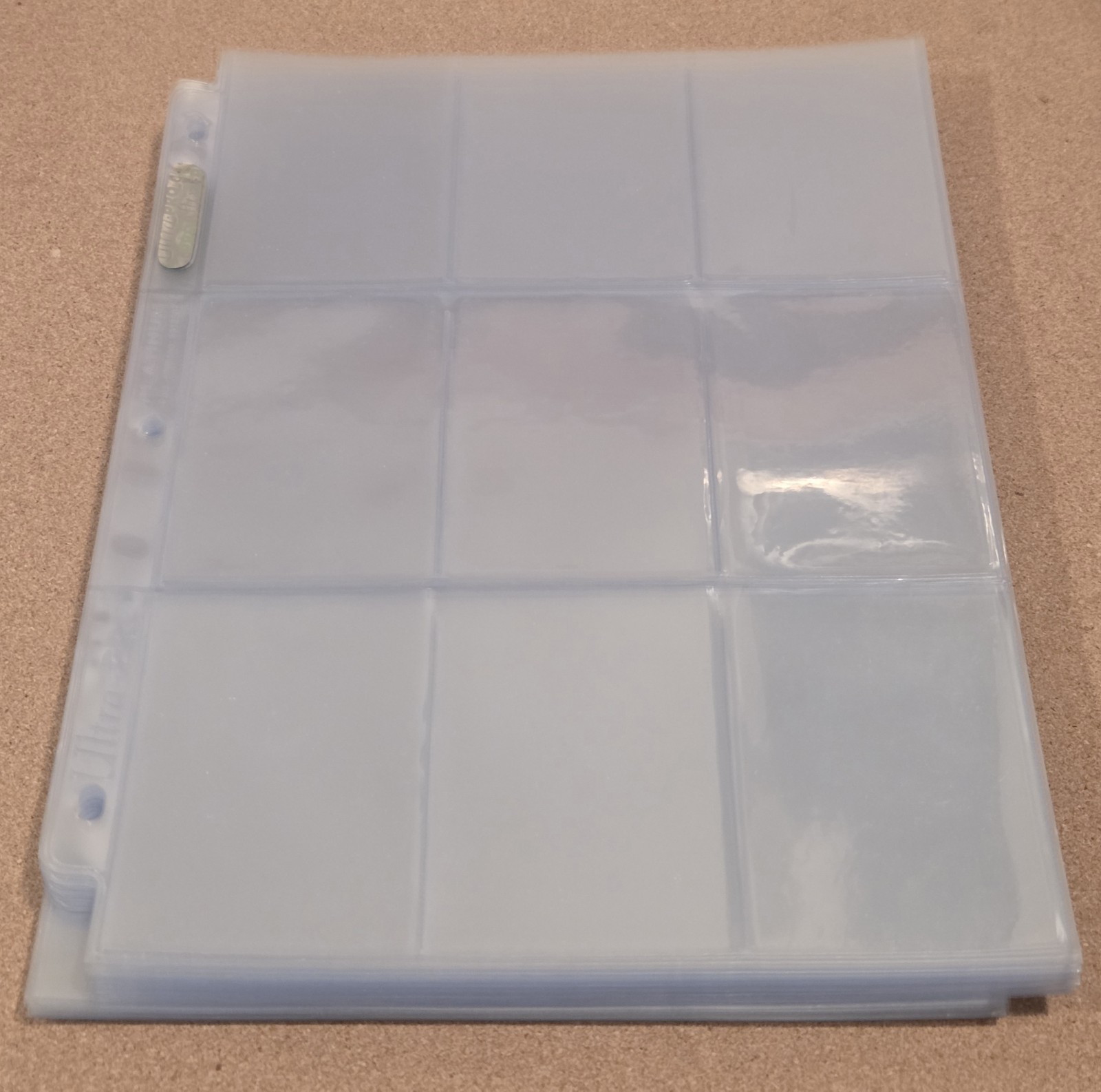 200 ULTRA PRO PLATINUM SERIES 9 POCKET PAGES - Baseball / Magic / Pokemon Cards