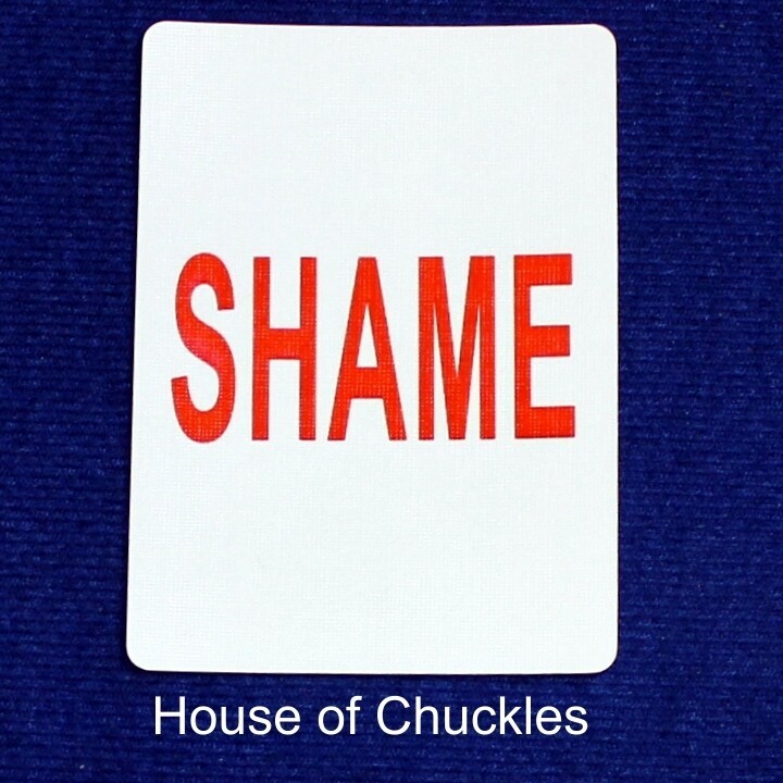 Wrong, Bicycle Printed Gaff Card, Blue