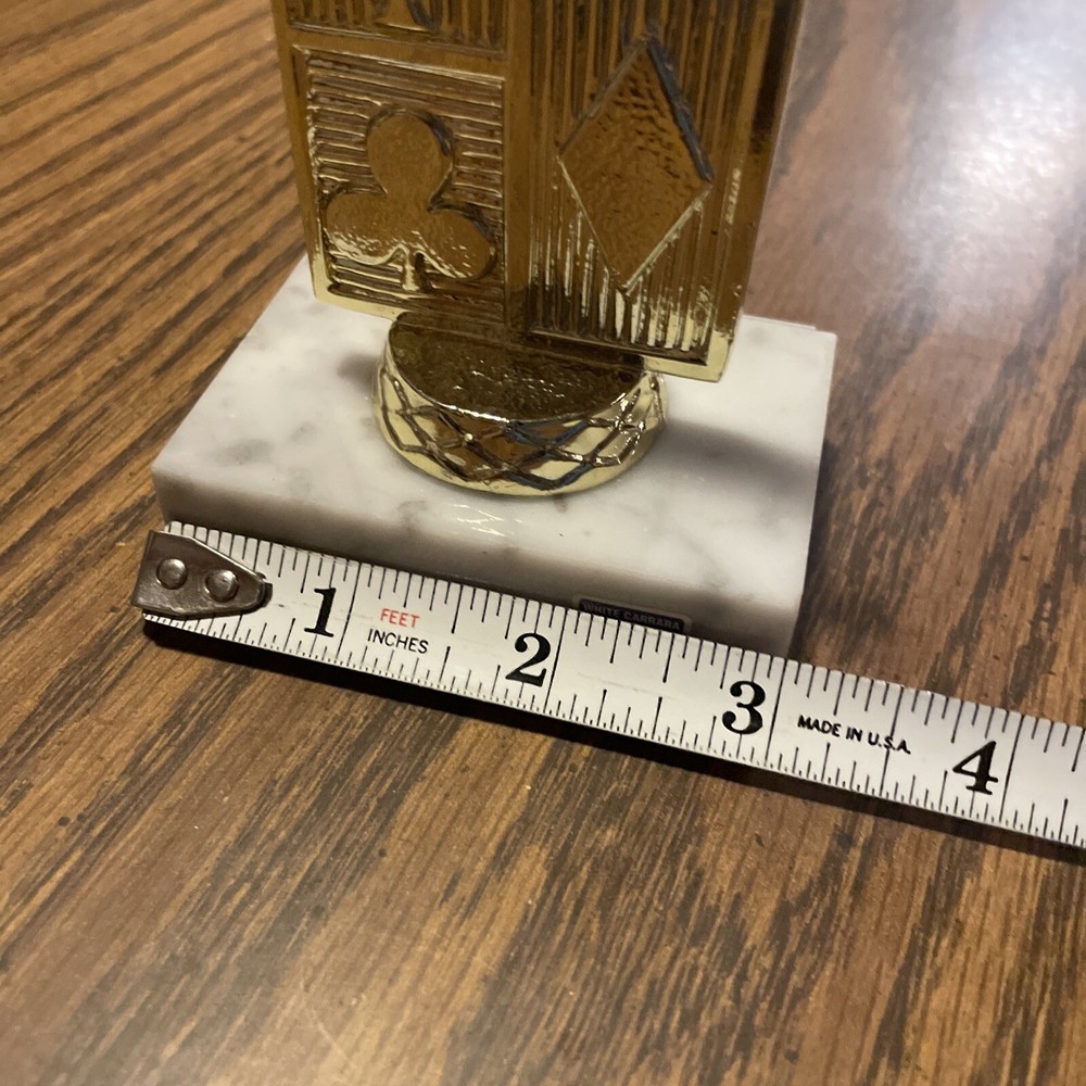 Buck Euchre Card Game Trophy