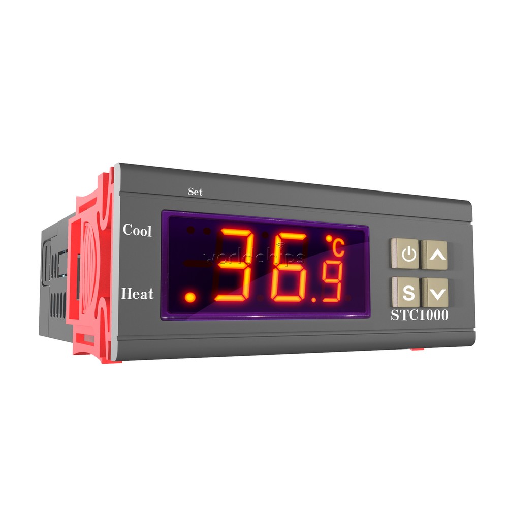 12/24/110/220V STC-1000 Digital Thermostat NTC Sensor Temperature Controller