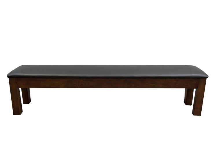 Hamilton Pool Table 8' w/ Dining Top Conversion & 2 Matching Benches FREE Ship