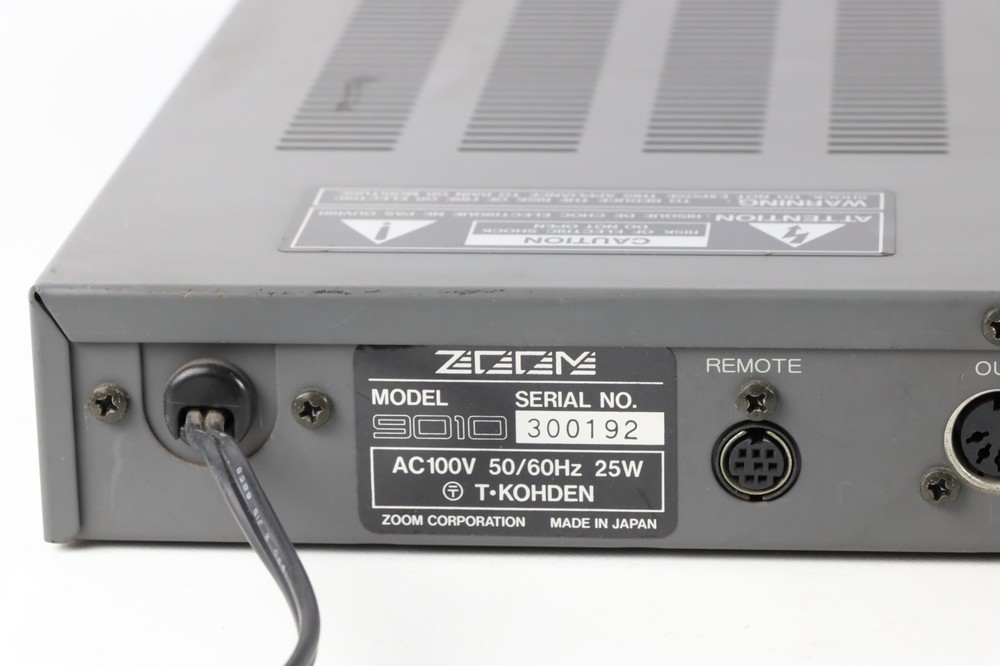 Repaired Zoom 9010 Advanced Sound Processor PSU Fixed New Internal battery